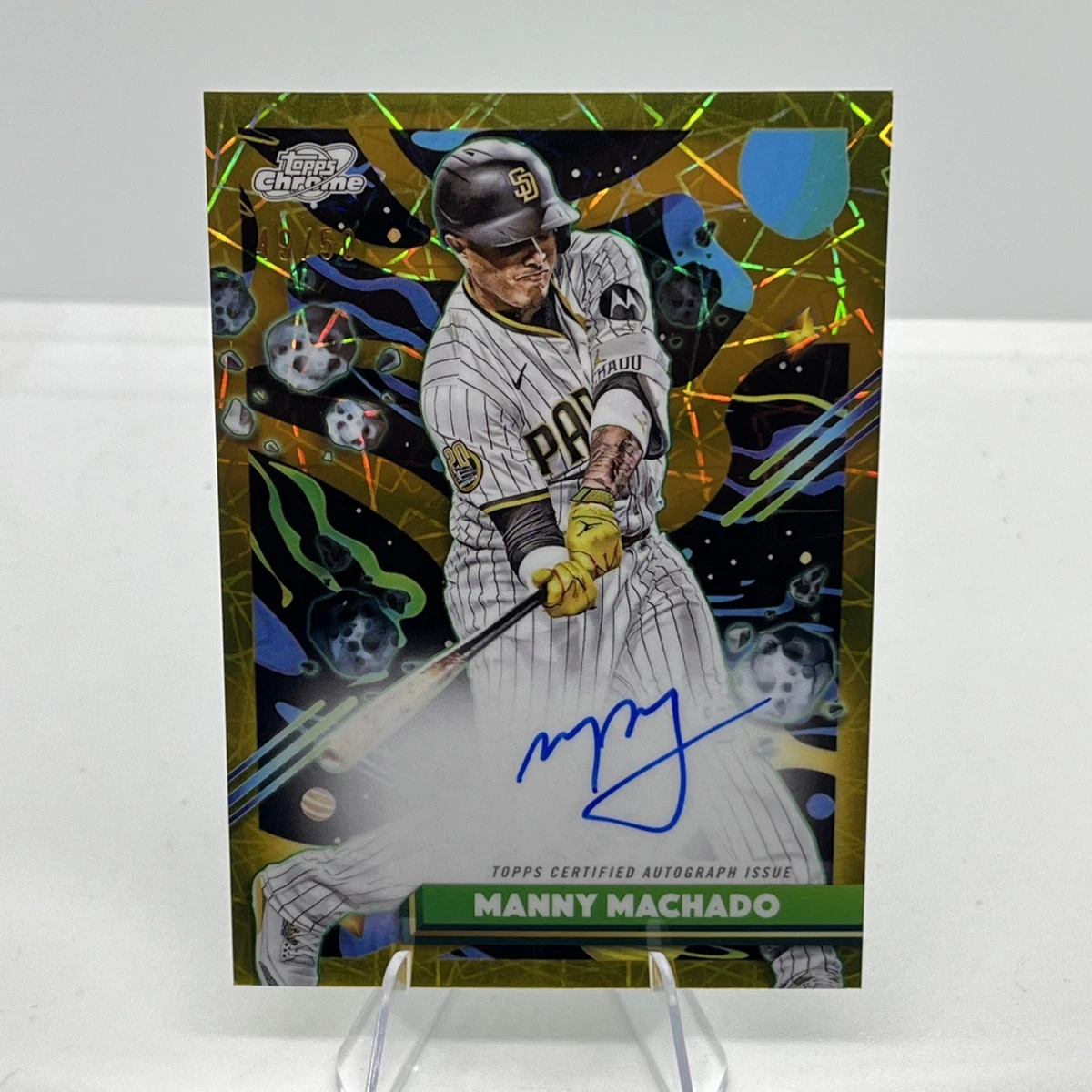 Manny Machado Baseball Serial Numbered Sports Trading Cards