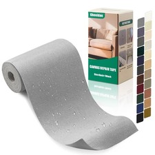 Gheeidau Canvas Repair Tape 4 70 Inch Waterproof Self-Adhesive 4" 70", Grey