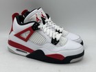 Nike Air Jordan 4 Retro GS Low Red Cement 408452-161 Size 6.5/ Women’s 8