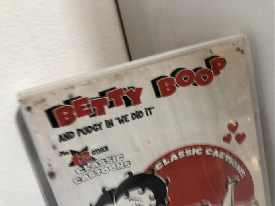 Betty Boop: Betty Boop y Pudgy en DVD 'We Did It' (2005) certificado Dave Fleischer Foto 2 de 4