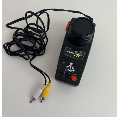 Atari Paddle Plug It In & Play TV Games Jakks Pacific 2004 Retro Handheld System