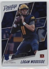 2018 Panini Prestige Rookie Xtra Points Blue Logan Woodside #248 0u66