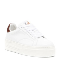 Lanvin DDBO leather platforms NIB size 37