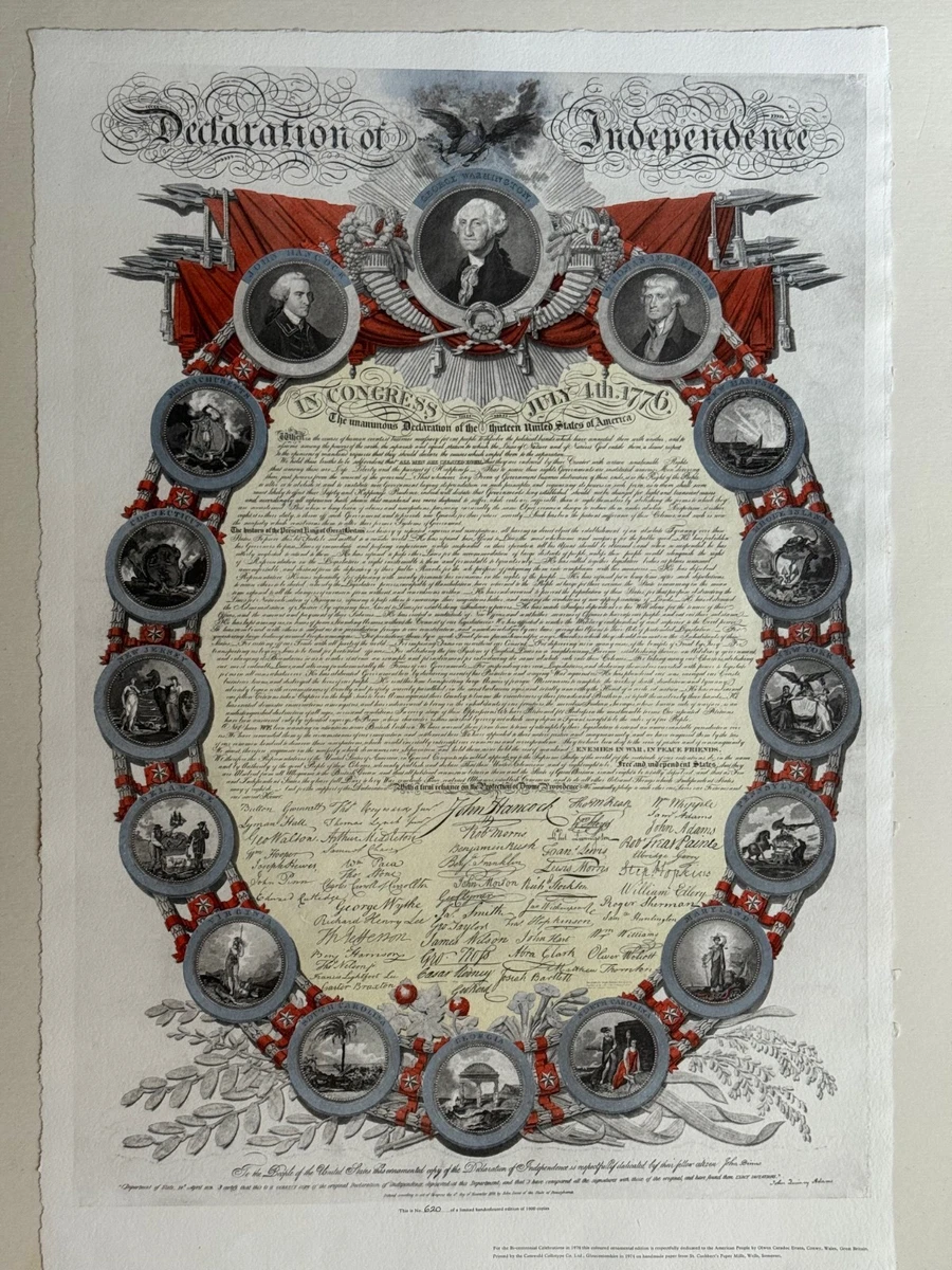 アメリカ独立宣言のコロタイププリント アメリカ独立宣言のコロタイププリント-直営の公式通販サイト
