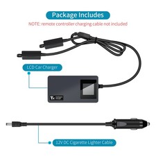 Car Charger Outdoor LED Digital Display Battery Charger for DJI AIR 3 Accessory