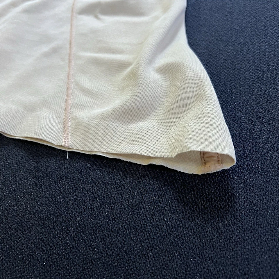 Flexees Hook Back Shapewear Cami Nude Slimming Body Shaper Size L 8 10 W Bones - Image 4 of 4