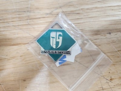 Gamerstorm PC Desktop Laptop Case Decal/Sticker/Badge Green Logo