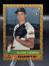 Topps 2025  Heritage Blade Tidwell RC #698  76 Border /76