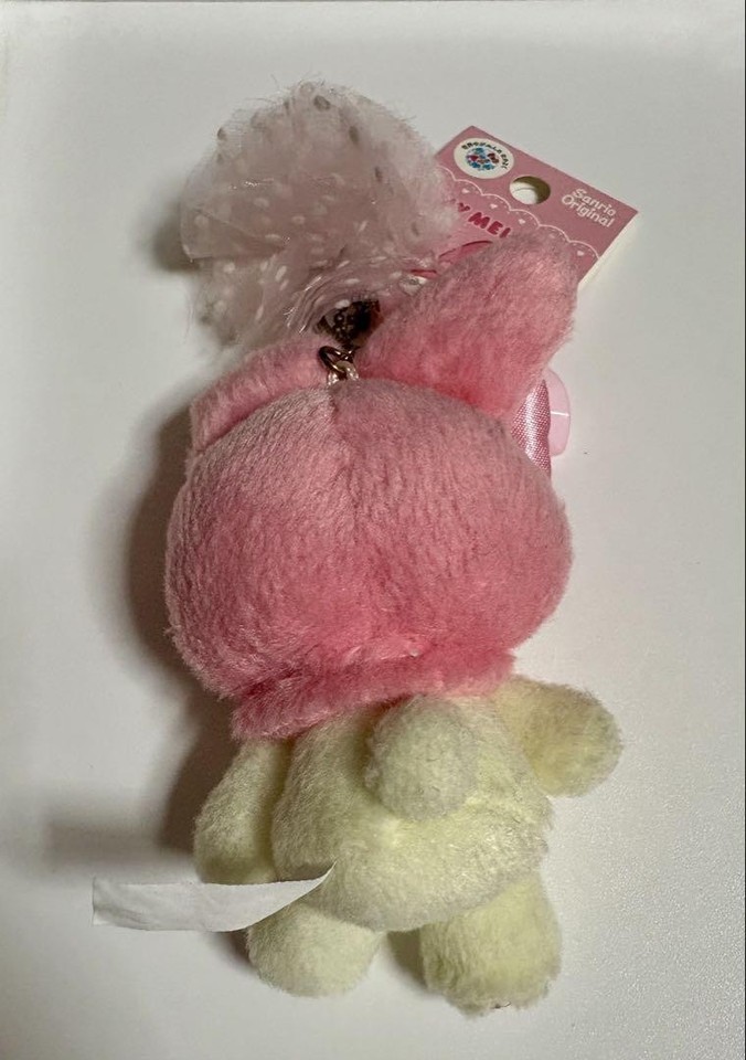 My Melody Plush Toy Mascot Tagged Unused Cream Color Vintage | eBay