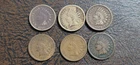 Lot Of 6 Indian Head Cent Mixed Dates 1859/1862/1863/1864/1865/1873