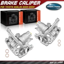 Pair Rear Disc Brake Caliper with Bracket for Toyota Avalon 2000-2004 V6 3.0L