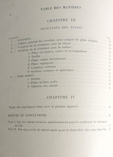 ✅ Gustave EIFFEL eo 1907 RECHERCHES EXPÉRIMENTALES SUR LA RÉSISTANCE DE L'AIR - Picture 11 of 24