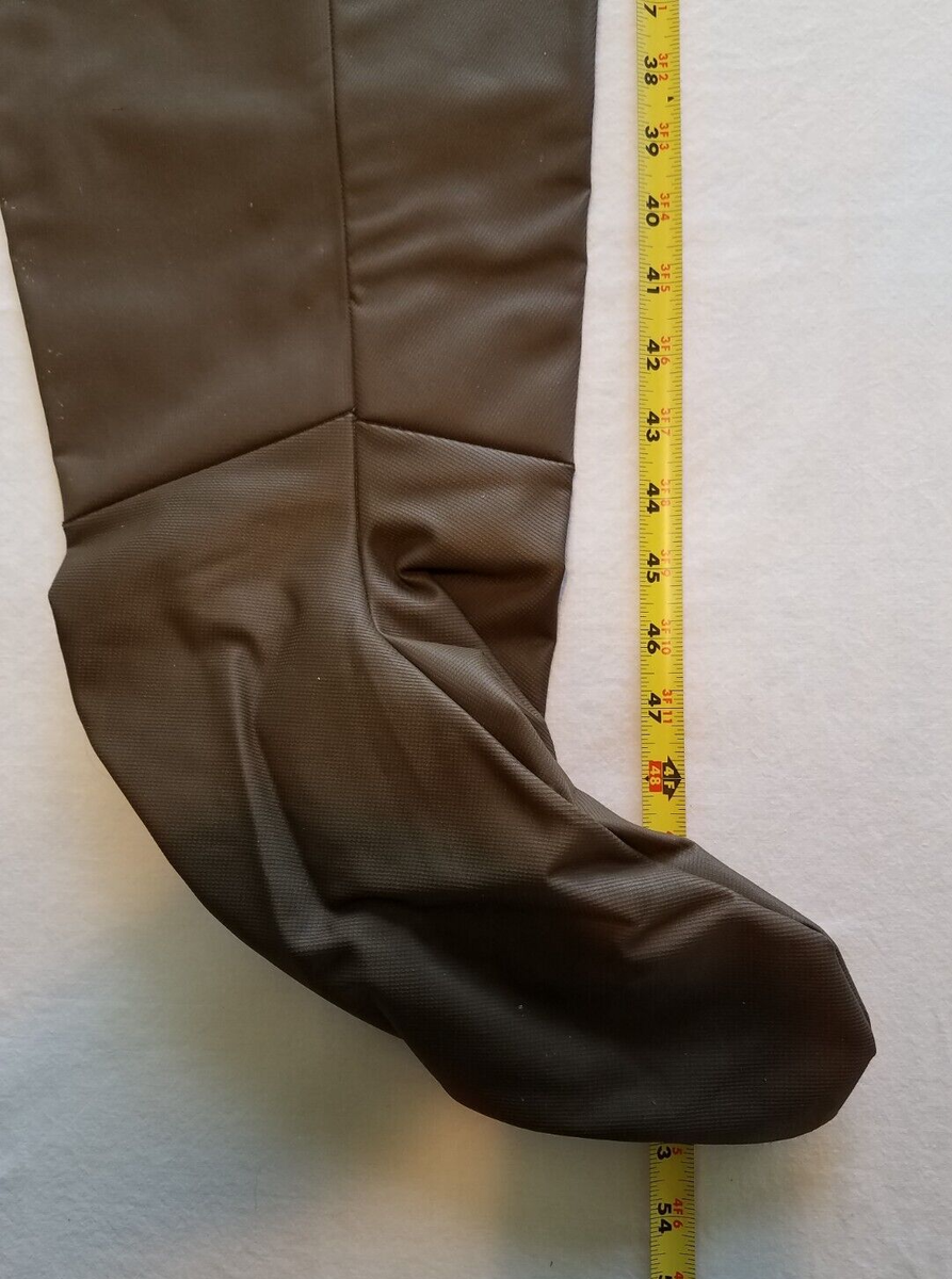 Waders Vintage Marathon Poitrine Taille 10 Vert - Semelle Feutre Isolée, Occasion, Origine USA