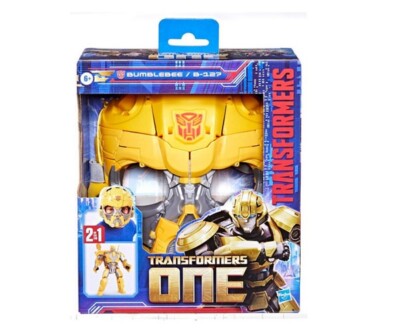 TRANSFORMERS ONE 2 ON 1 MASKE BUMBLEBEE NEU OVP