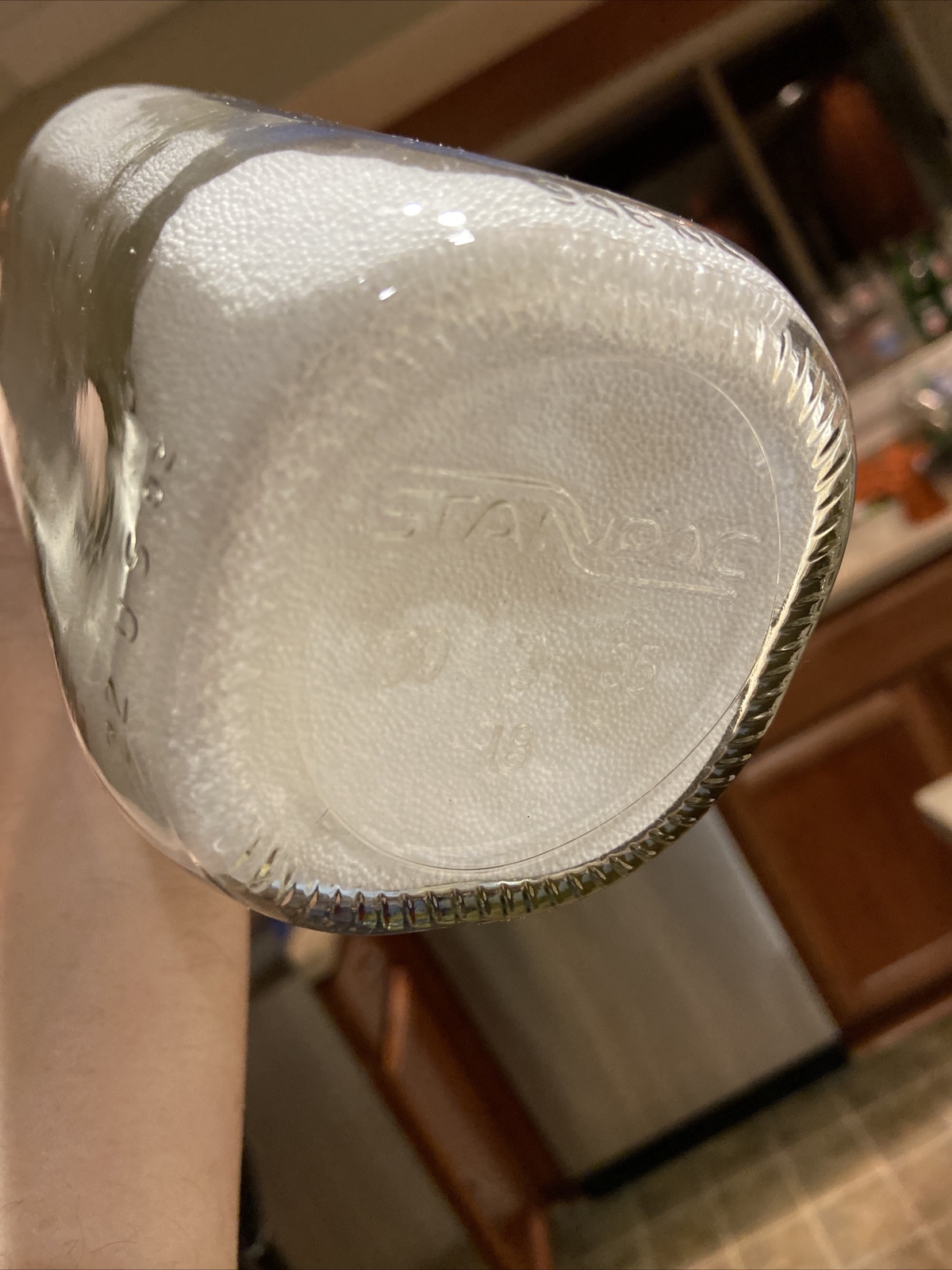 Rare Homestead Creamery Burnt Chimney Virginia VA ACL Quart Milk Bottle