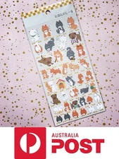 Japanese Cute Shiba Inu dog animals stickers scrapbooking crafts premiumquality 