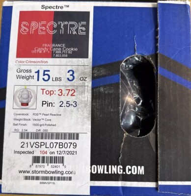 15lb Storm Spectre Bowling Ball NIB! | eBay