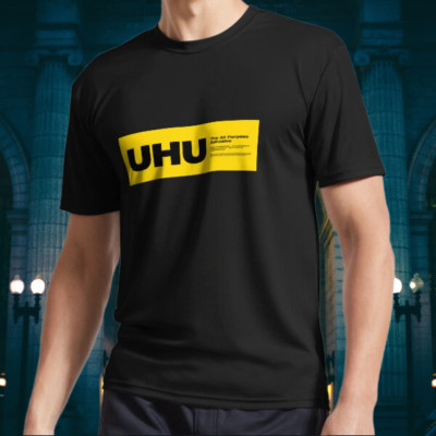 NEW! UHU Logo Long Sleeve T-Shirt Funny Size S to 5XL