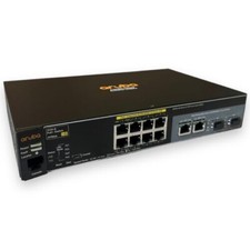 J9780A AU SELLER HP ARUBA 2530-8 PoE+ 8Port 10/100 PoE Switch NO PSU OR 19" EARS