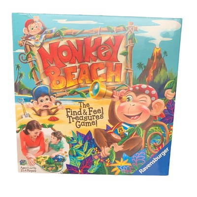 MONKEY BEACH Ravensburger Find And Feel Board Game New