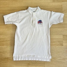 Vtg Planet Hollywood San Francisco Polo Shirt M Embroidered Logo Tee Made USA