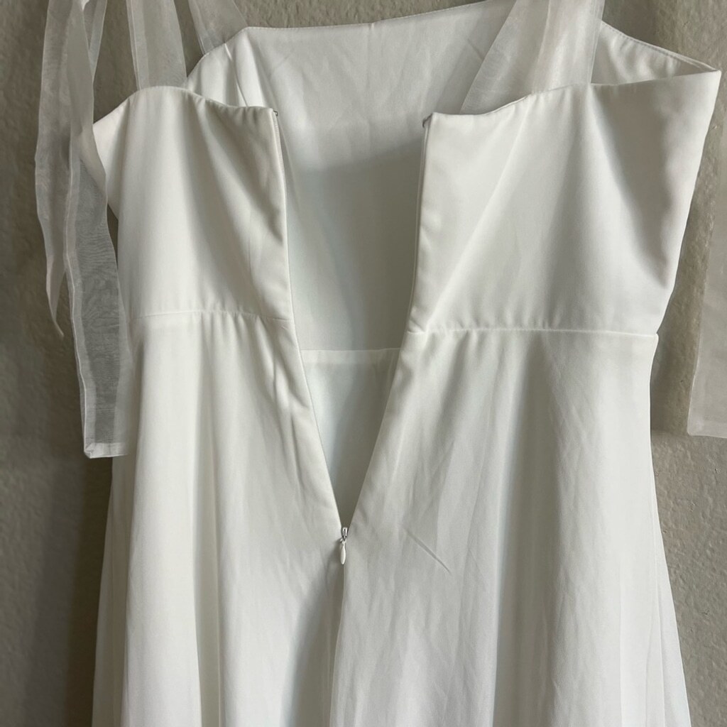 radiant romance white tie strap maxi dress Lulus Radiant Romance White Tie-Strap Maxi Dress
