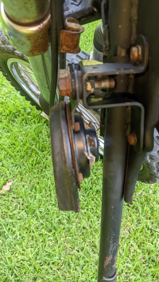 Cuadro de bicicleta Suzuki Ts400 Apache 1975 sin basculante Foto 2 de 4