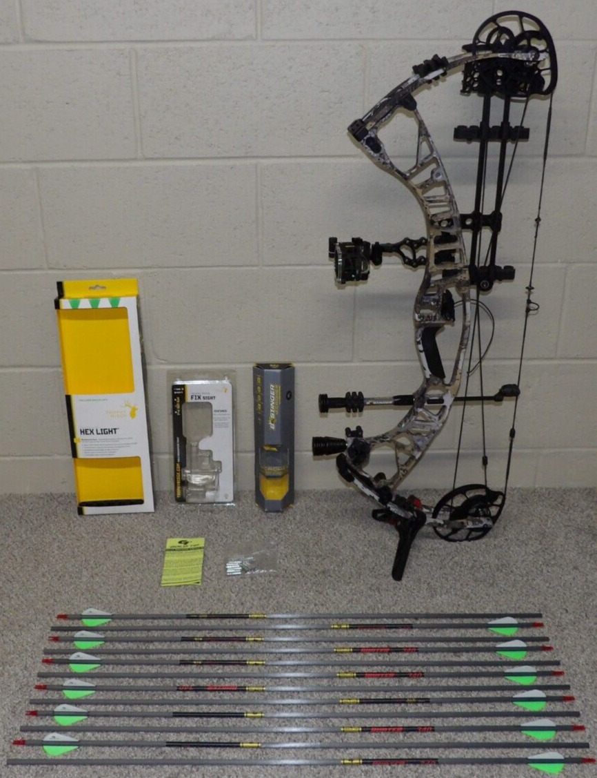 Loaded Right Handed Hoyt Ventum 33 Bow Package- EVII,  26 to 31", 50 to 60 Lb