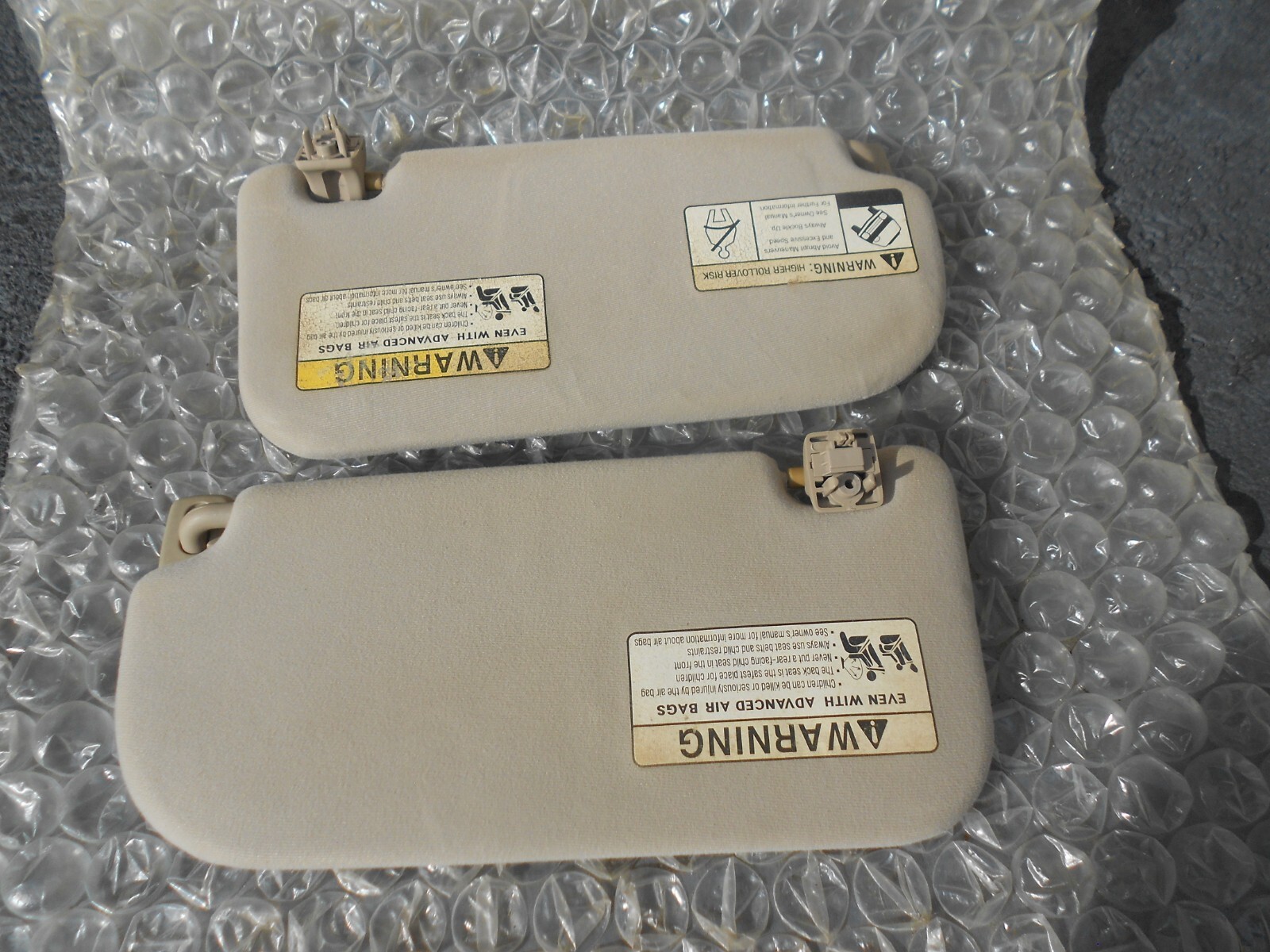 0510 KIA SPORTAGE SUN VISOR SUNVISOR LEFT RIGHT PASSENGER DRIVER L R