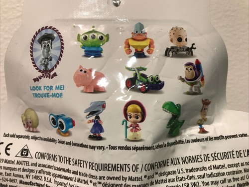 NUEVO Disney Pixar Toy Story 1 Mini Figura Andy's Chest Toy Box Bolso ciego SIN ABRIR - Imagen 4 de 4
