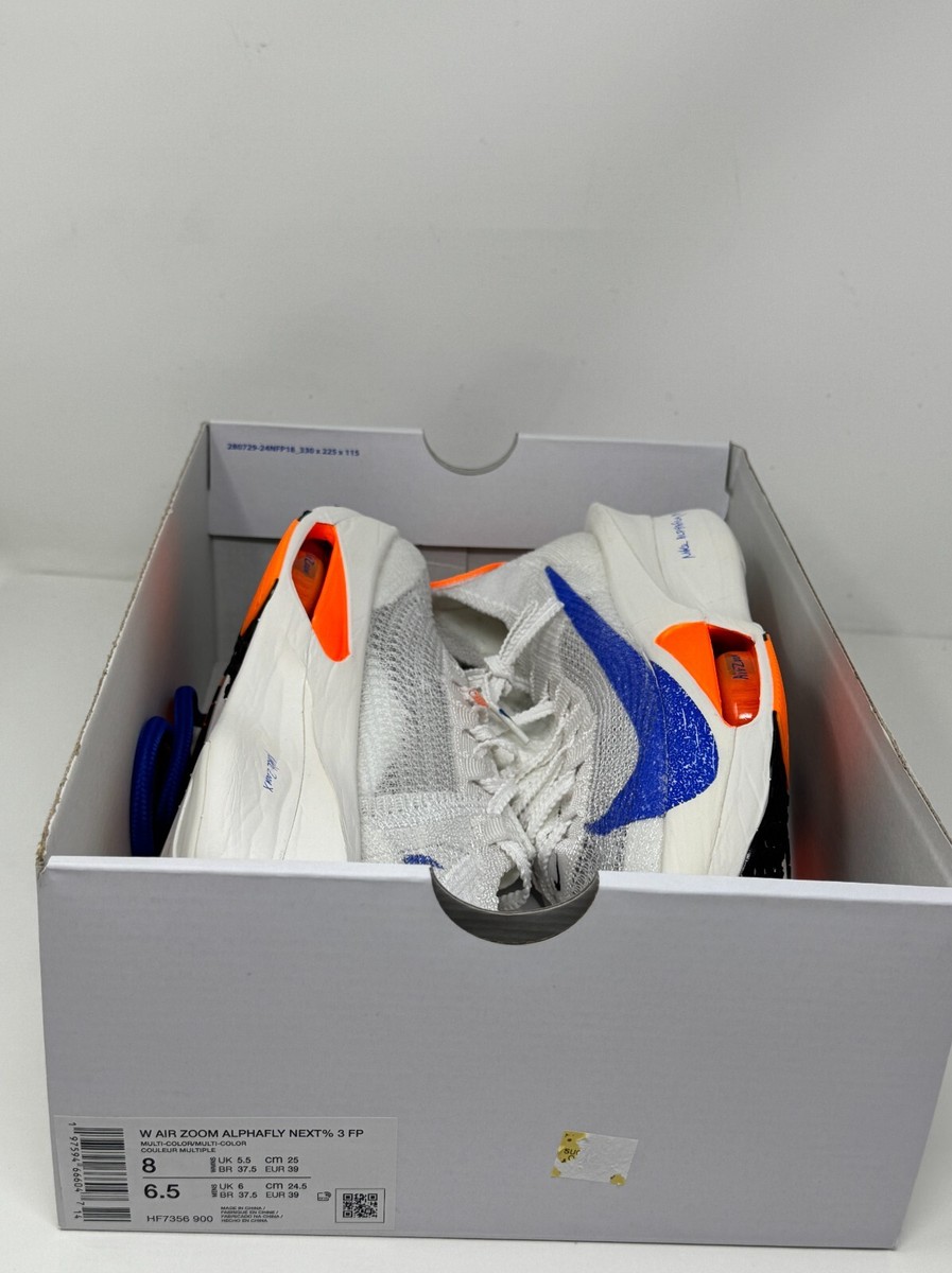 Women's Size 8 - Nike Air Zoom Alphafly NEXT% 3 Blueprint Women's Size 8 - Nike Air Zoom Alphafly NEXT% 3 Blueprint