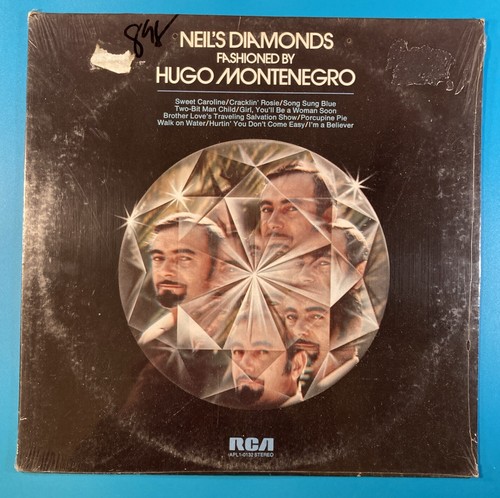 Neil's Diamonds Fashioned By Hugo Montenegro(RCA, 1973) Vinyl Lp New Sealed - Picture 3 of 4