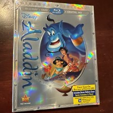 Disney  s Aladdin Diamond Edition blu ray - Brand New 