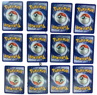 1995-1999 Kabuto Basic Pokemon Cards (12) 50/62 Vintage