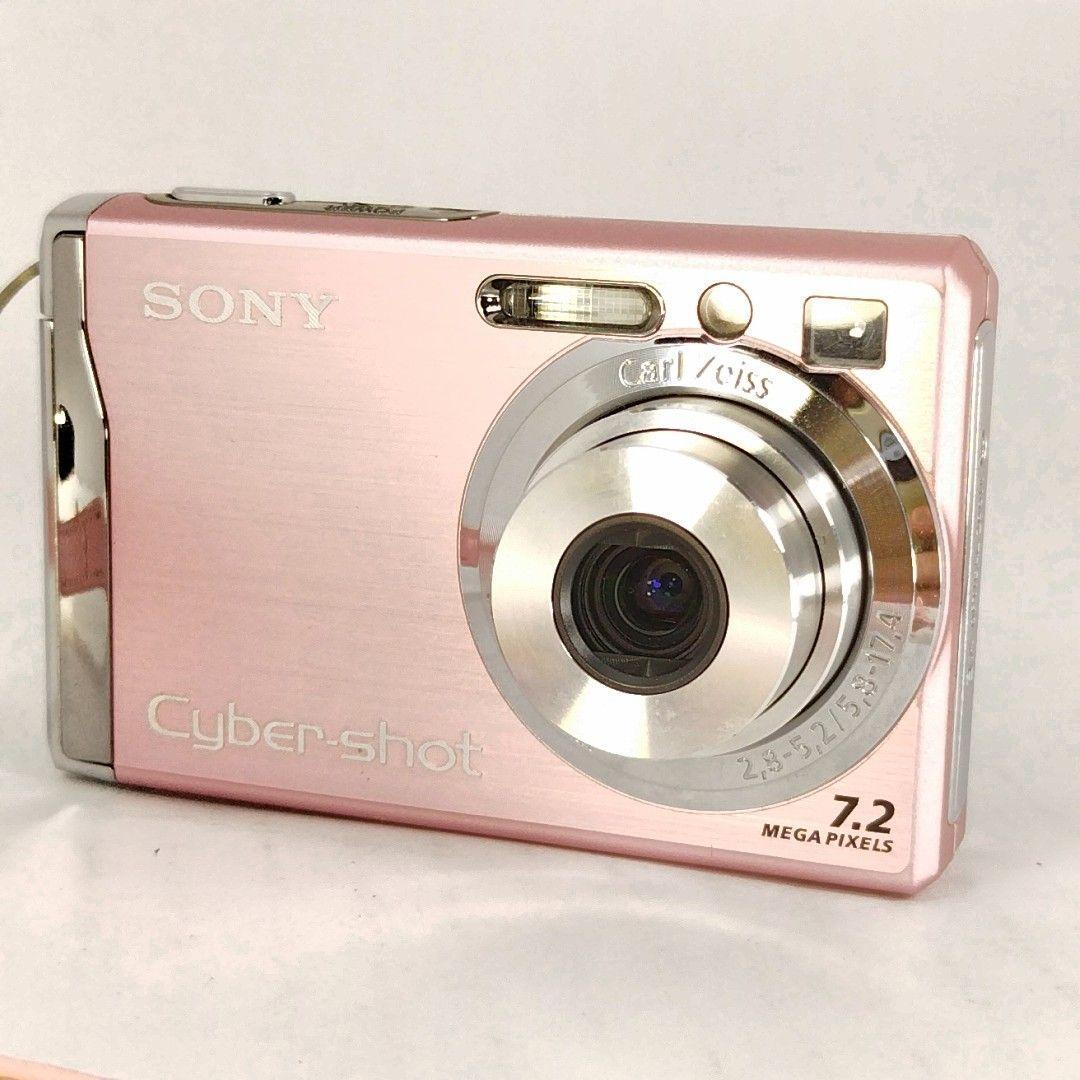 Sony Cyber-shot DSC-W80 Pink Digital Camera 7.2MP w/Battery Sony Cyber-shot DSC-W80 Pink Digital Camera 7.2MP w/Battery