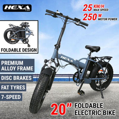 Foldable Electric Bike eBike Bicycle 20