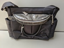 skip hop chelsea downtown chic diaper satchel