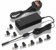 Image of Logik 19V AC DC laptop power adapter universal for Lenovo HP Dell IBM Sony etc