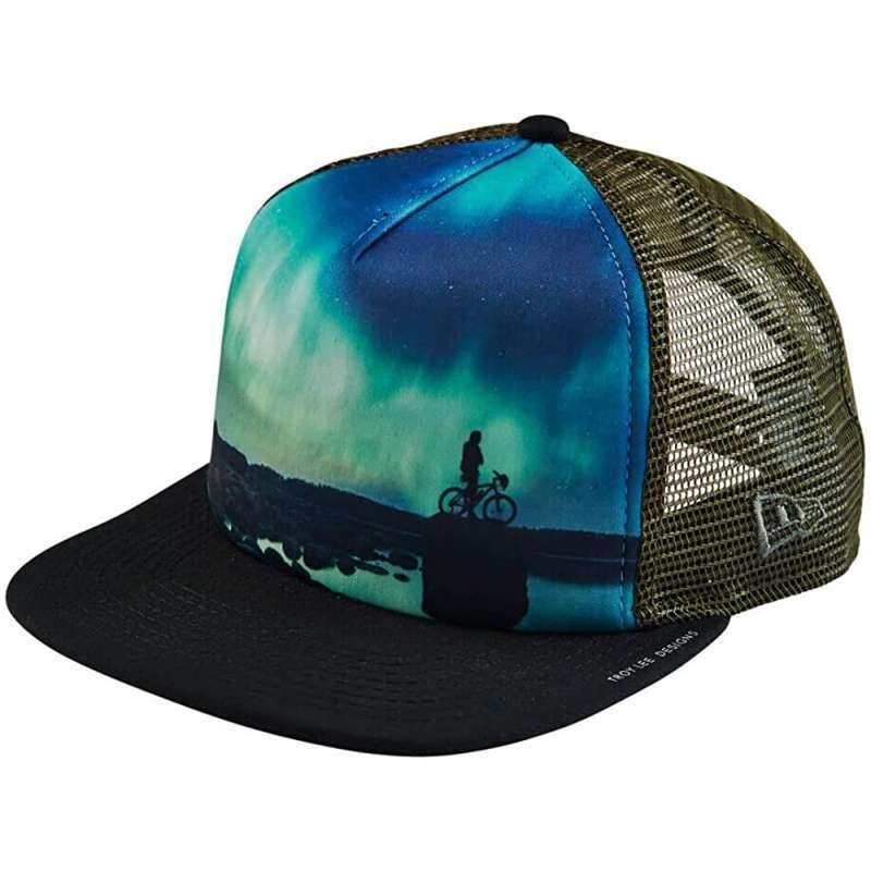 Troy Lee Designs TLD Borealis Green New Era 9Fifty Trucker Hat