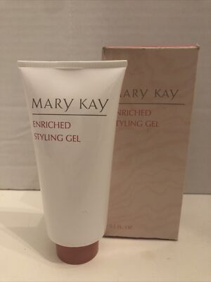 Mary Kay Enriched Styling Hair Gel 5.5 fl oz. Full Size New Discontinued VTG