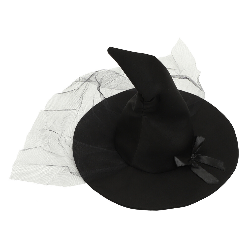 Halloween Witch Hat Party Cosplay Hat Cloth Witch Hat Halloween Costume