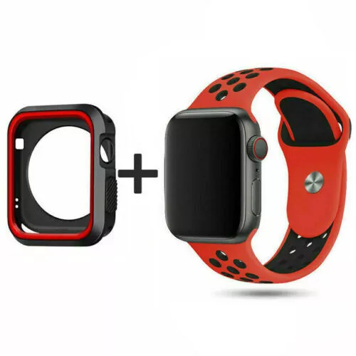 Apple watch band clearance rugged protective sports case