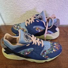 Nike Air Huarache Crater Mens PRM Mystic Pixels multicolour woven , ex condition