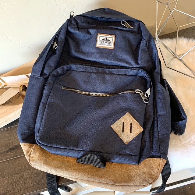 steve madden solid utility backpack