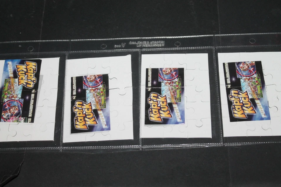 Superpuzzle - Satz Käpt`n Kuck im Weltraum   alle 4 Puzzle + 4 BPZ  - Bild 2 von 2