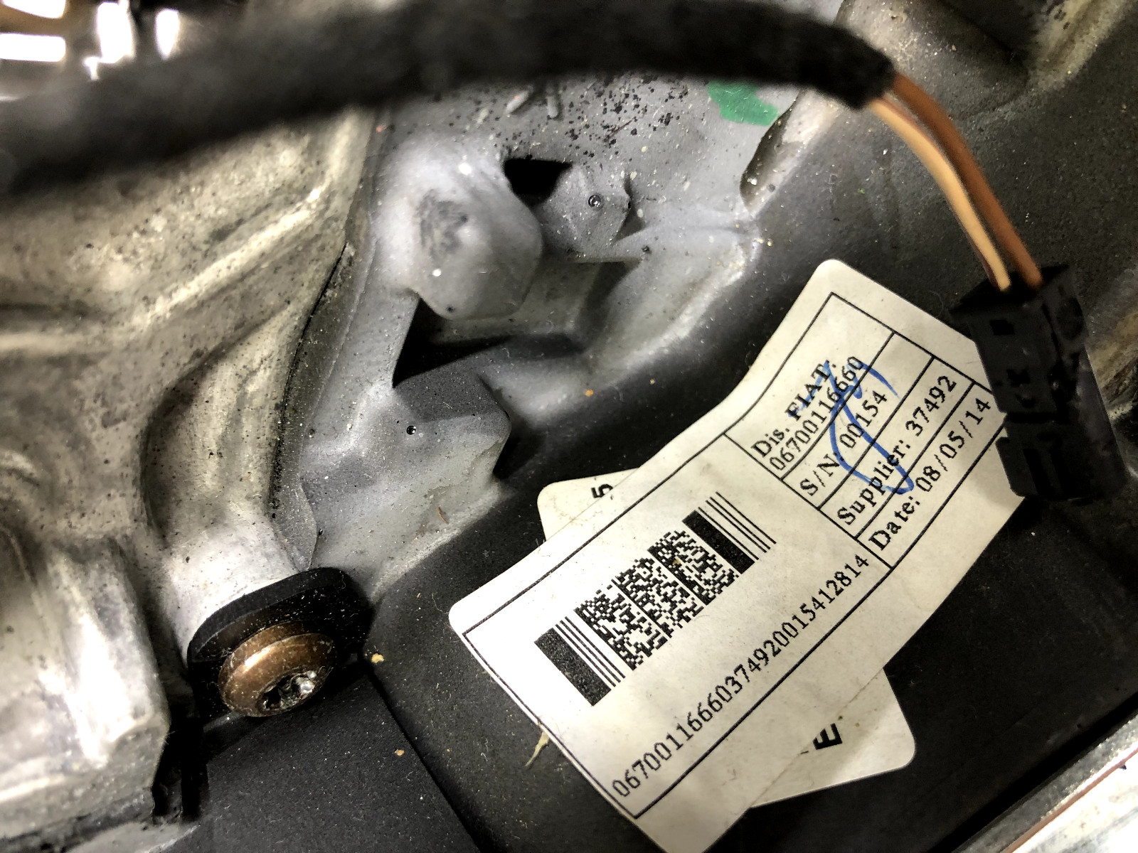2014-2017 MASERATI QUATTROPORTE STEERING WHEEL OEM.
