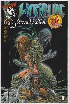 WITCHBLADE #10 DYNAMIC FORCES VARIANT SIGNED x3 MICHAEL TURNER 1ST APP DARKNESS