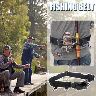Angeln Waten Gürtel Stange Halter Einstellbare Wader Angeln Taille`