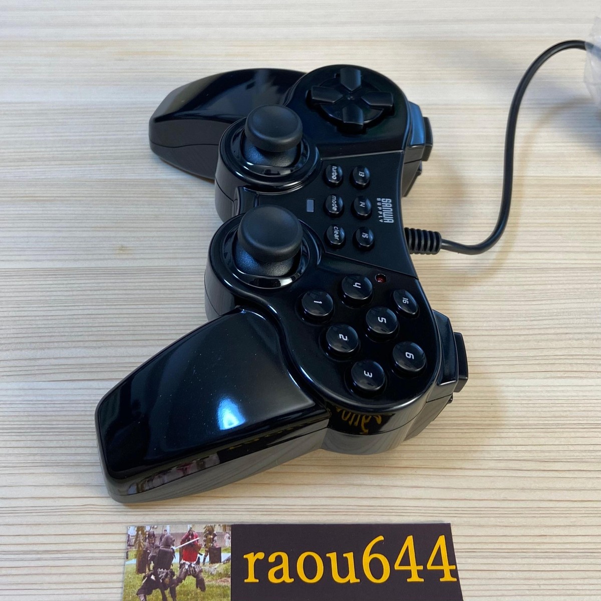 Sanwa Direct 400-JYP62UBKX USB Game Pad 16 Button Black Sanwa Direct 400-JYP62UBKX USB Game Pad 16 Button Black
