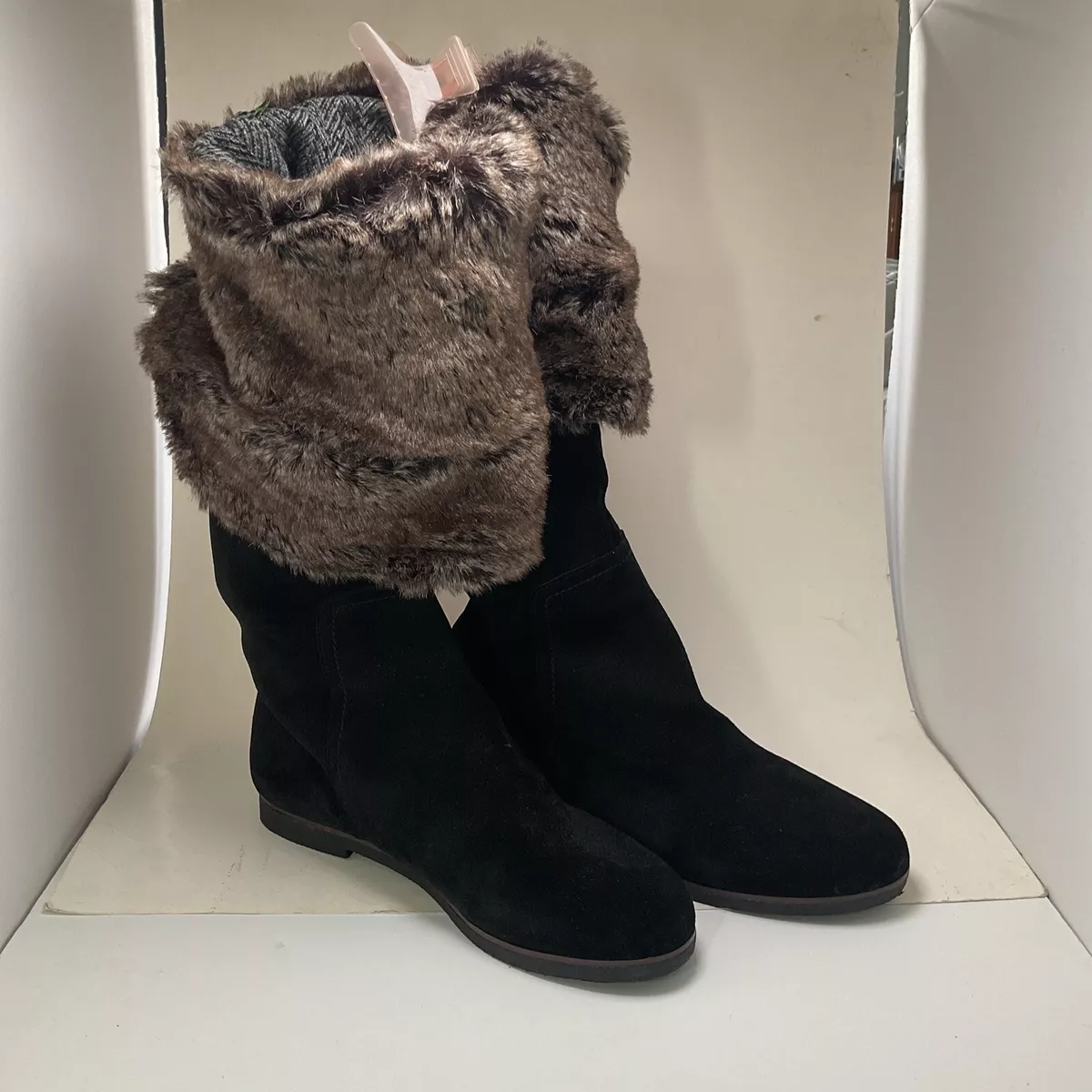 Sam edelman top faux fur boots